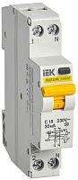 Выключатель автоматический дифференциального тока С 16А 30мА АВДТ32МL KARAT | код MVD12-1-016-C-030 | IEK
